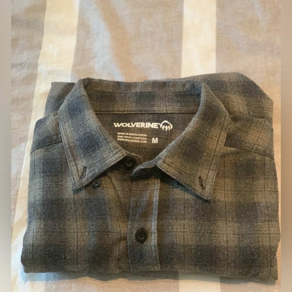 Wolverine Medium Flannel.